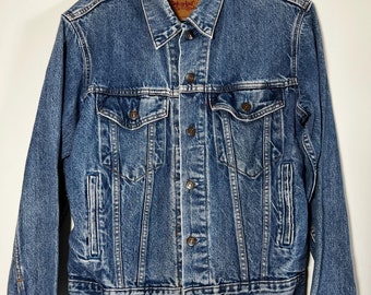 Vintage Levi's Denim Jacket 70507 0214 L 80's - Etsy Canada