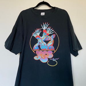 New 1978 YES Vintage Rock Band Concert Tour T-shirt Size USA