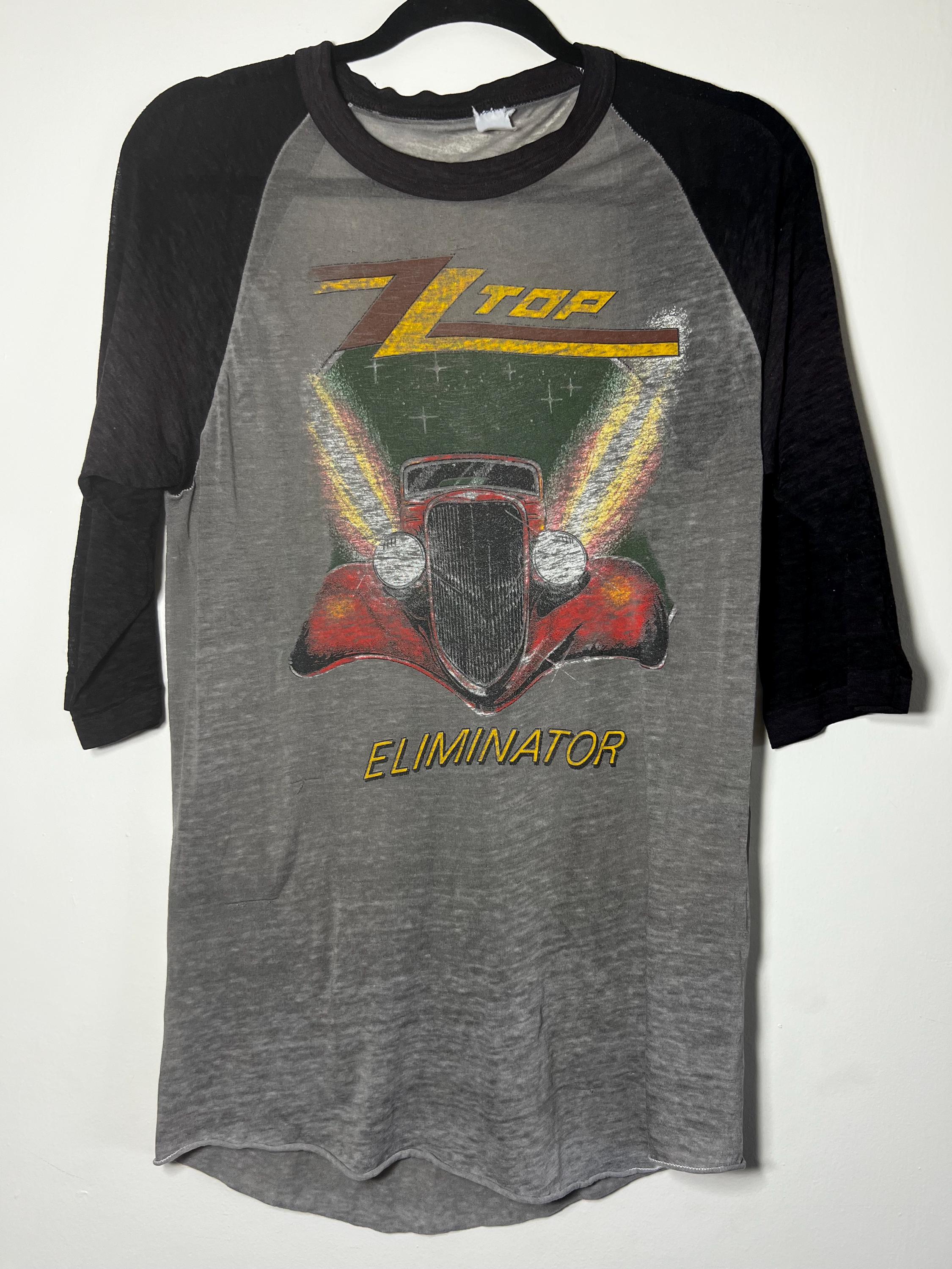 80年代 ビンテージ ロックT　ZZ TOP ELIMINATOR 80年代 ビンテージ ロックT ZZ TOP ELIMINATOR - メルカリ