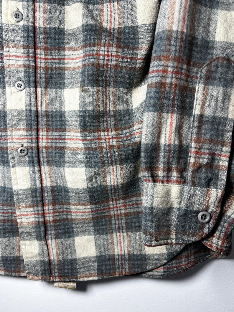 Vintage 1960's-1970's Pendleton Wool Board Shirt image 3