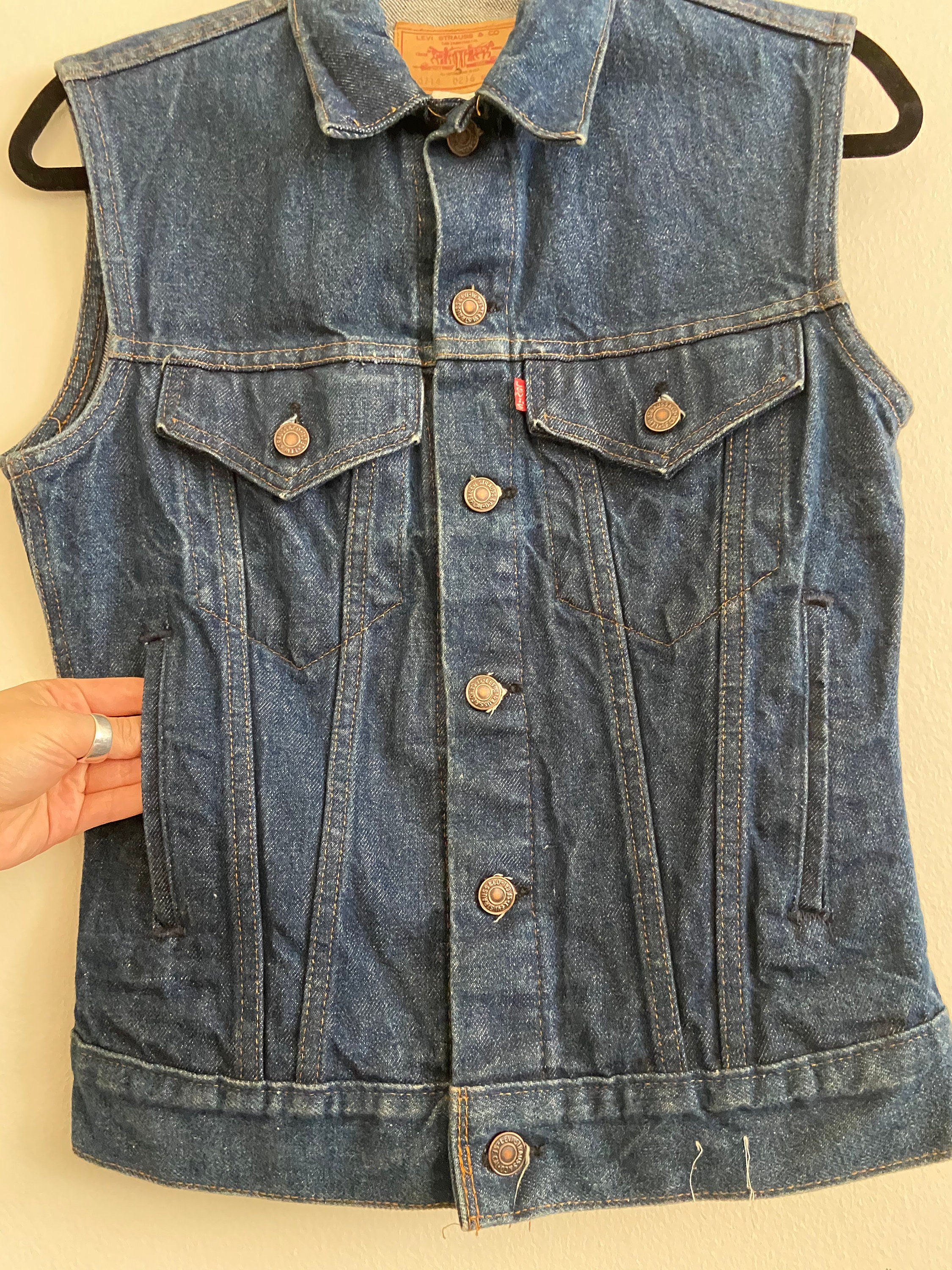 【schott】Old denim work vest 楽天市場】SCHOTT/ショット/OLD DENIM WORK VEST/オールド