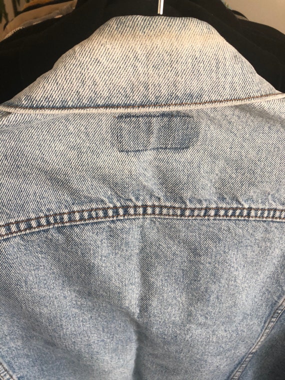 Vintage LEVIS 4 Pocket Denim Jean Jacket - image 6