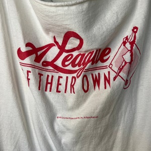 Vintage 1992 &quot;A League of Their Own&quot; Movie Graphic T-Shirt