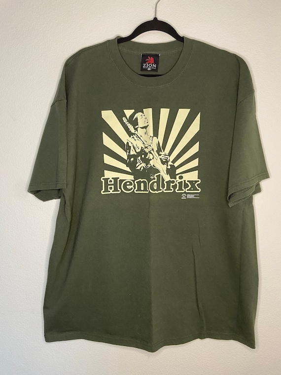 Vintage 2004 Jimi Hendrix Graphic T-shirt - Etsy