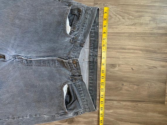 Vintage 501 Black Levi's Medium Wash Denim Jeans - image 6