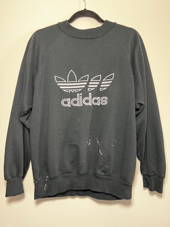 Adidas, Vintage 1990's Adidas Logo Pullover Sweatshirt
