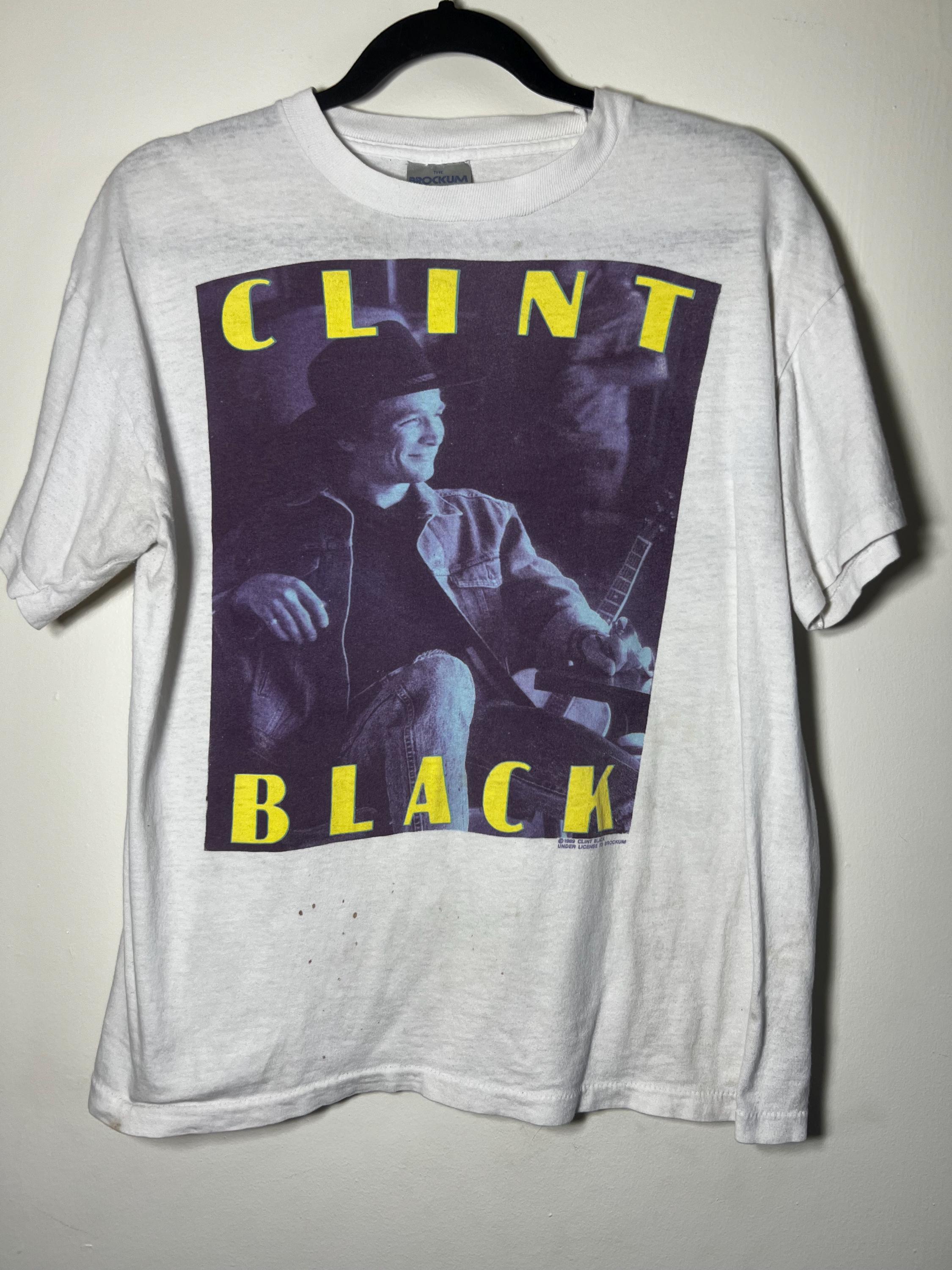 Clint Black Tシャツ 1989年製　vintage Clint Black Tシャツ 1989年製 vintage