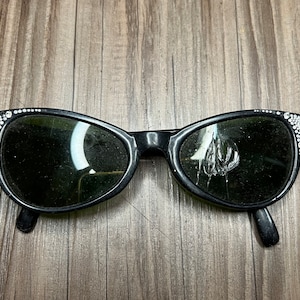 Vintage Italian Cat Eye Sunglass Frames