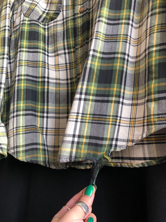 Vintage 1980's-1990's Plaid Flannel - image 4