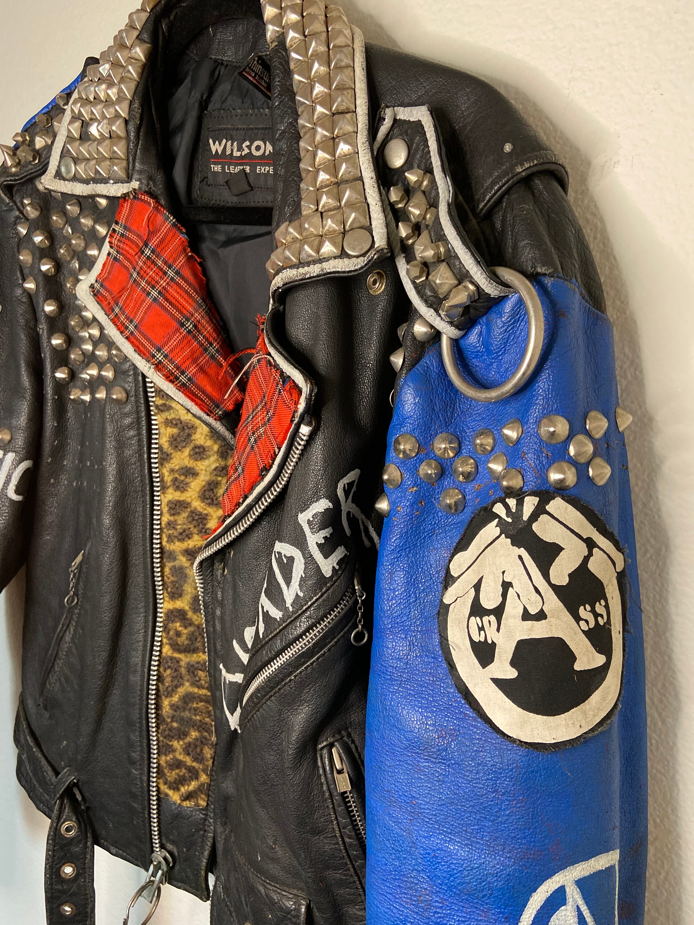 Vintage Hand Painted 1 of 1 Punk Rock Crass Citizen Fish - Etsy