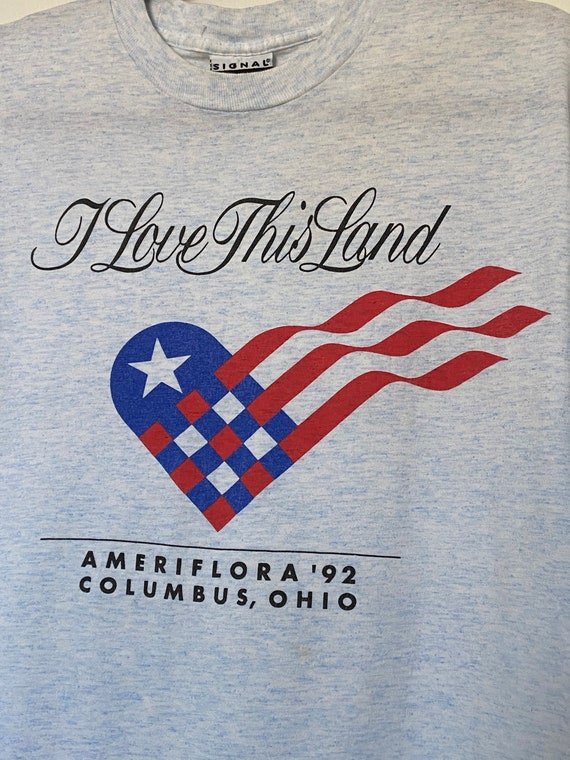 Vintage 1990's "I Love This Land" Ameriflora '92 … - image 2