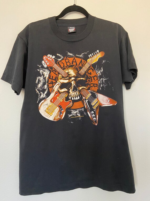 Vintage "Headbanger" Graphic T-Shirt