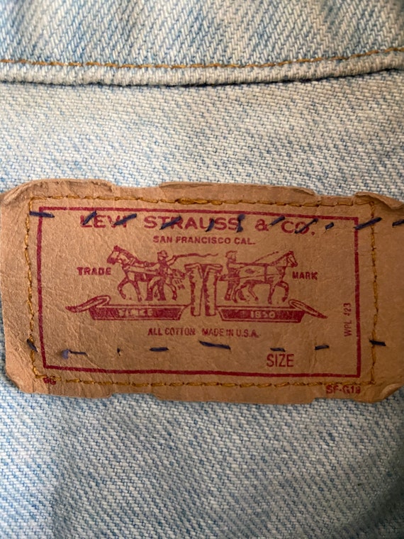 Vintage Levi's 4 Pocket Metallica, Led Zeppelin, … - image 6