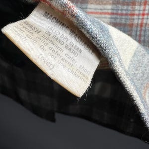 Vintage 1960's-1970's Pendleton Wool Board Shirt image 5