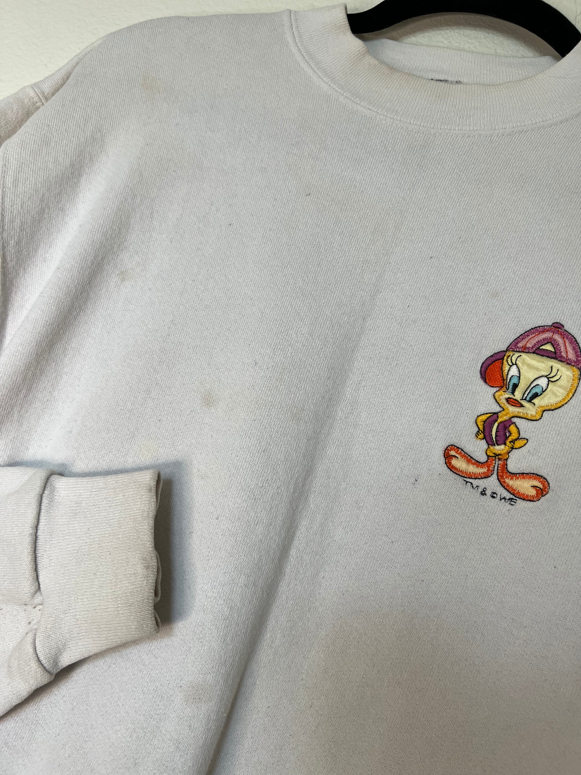 Tweety Bird 両面染み込みプリント1994年製 スウェット 【公式通販】