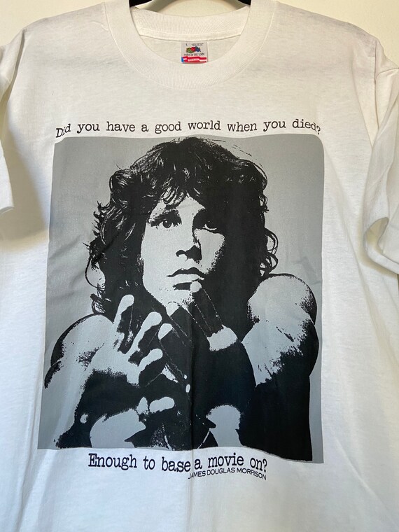 Vintage 1990's Jim Morrison - the Doors Movie Graphic T-shirt - Etsy