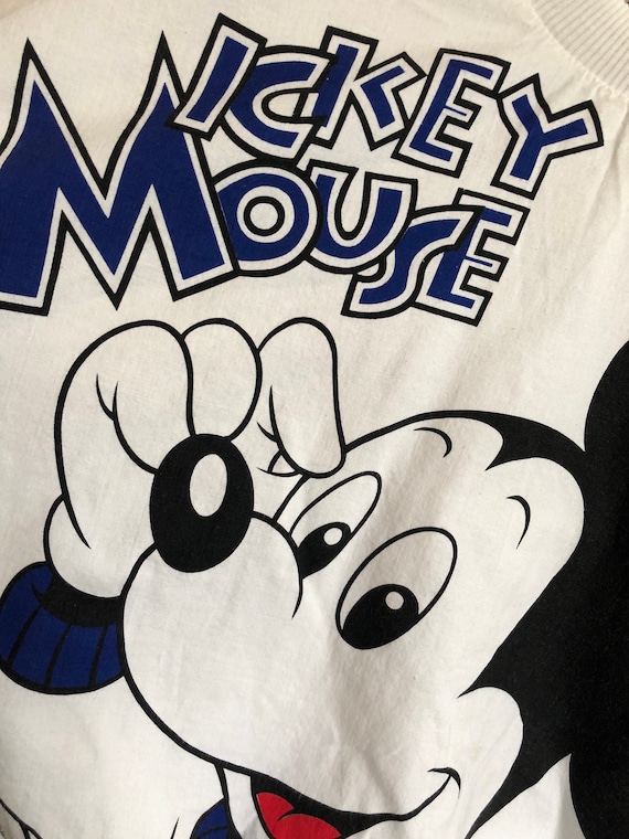 Vintage 1980s Official Walt Disney Reversible Puffy Mickey Mouse