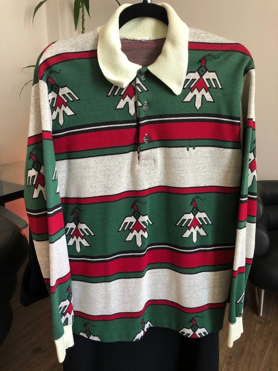 Rare Vintage 1960's Hang Ten Knit Long Sleeve