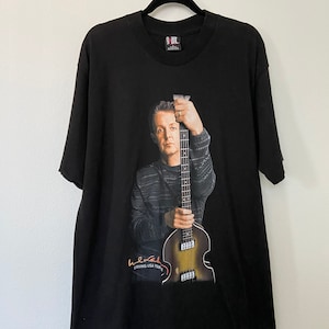 Paul McCartney Driving USA Tour 2002 Concert T-Shirt