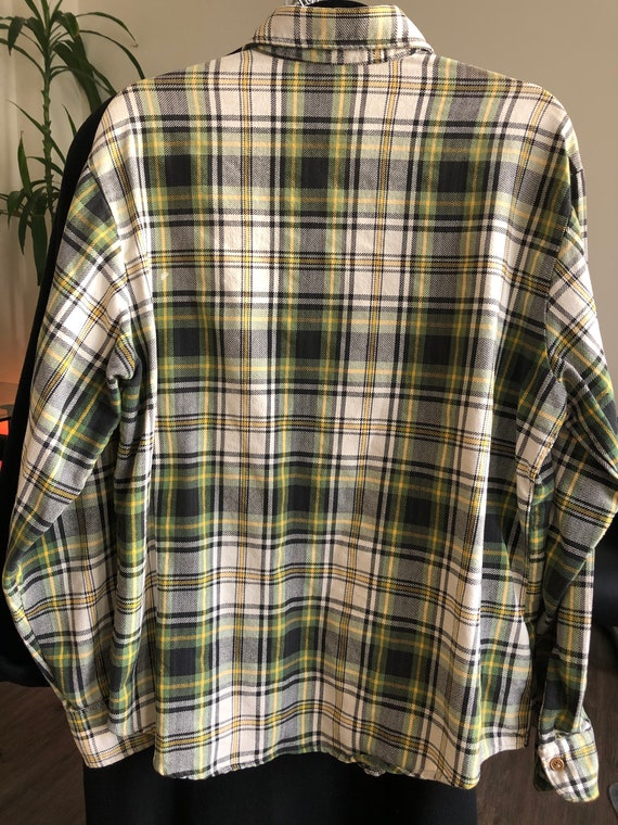 Vintage 1980's-1990's Plaid Flannel - image 6