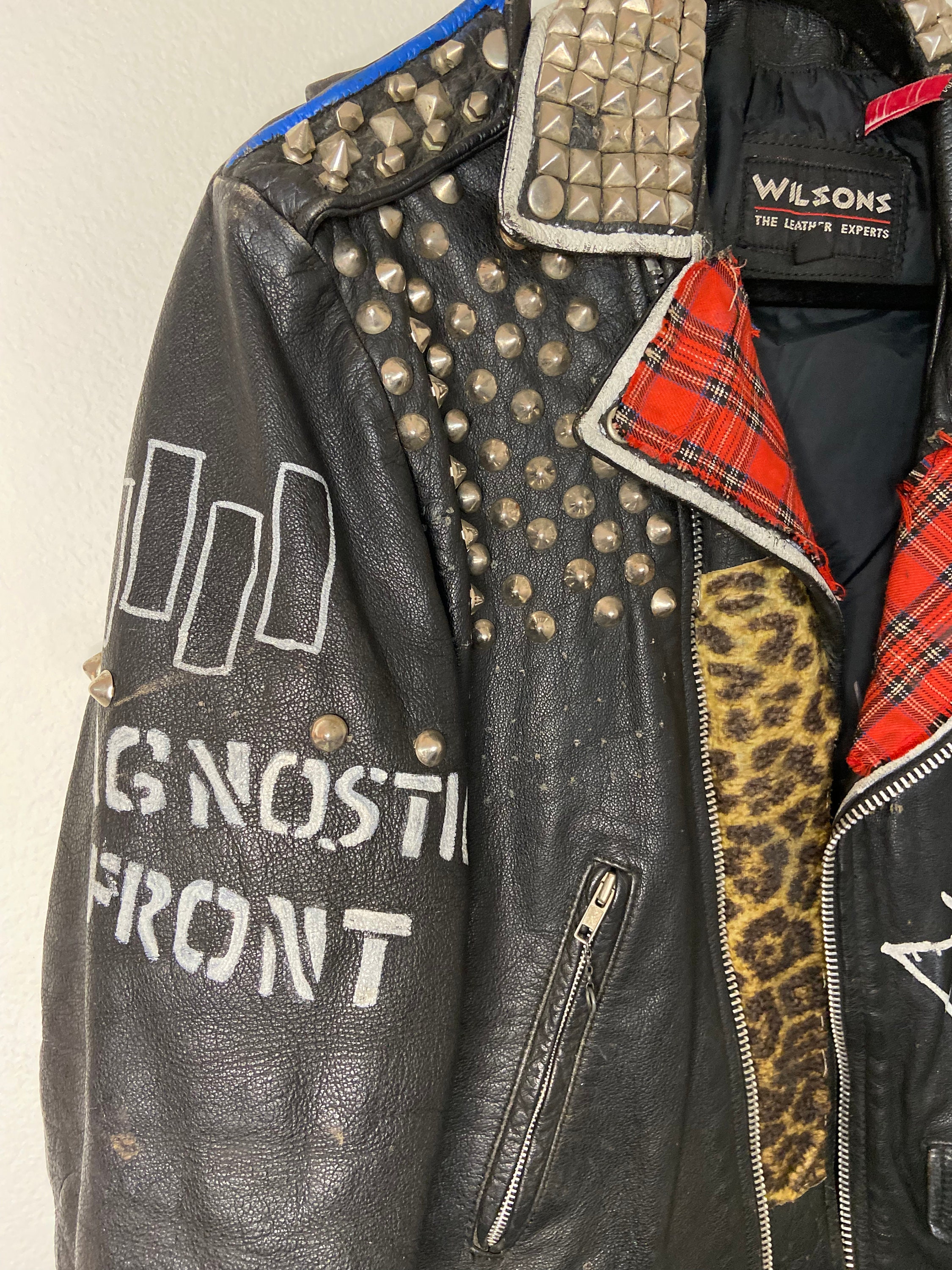 Vintage Hand Painted 1 of 1 Punk Rock Crass Citizen Fish - Etsy
