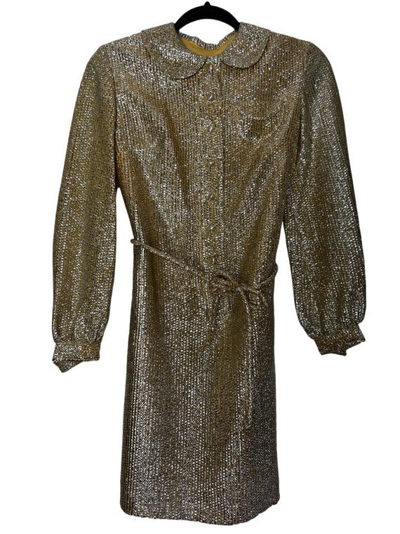 green emerald velvet dress Soho Girl Sequin Button Down Mini Dress main image 0
