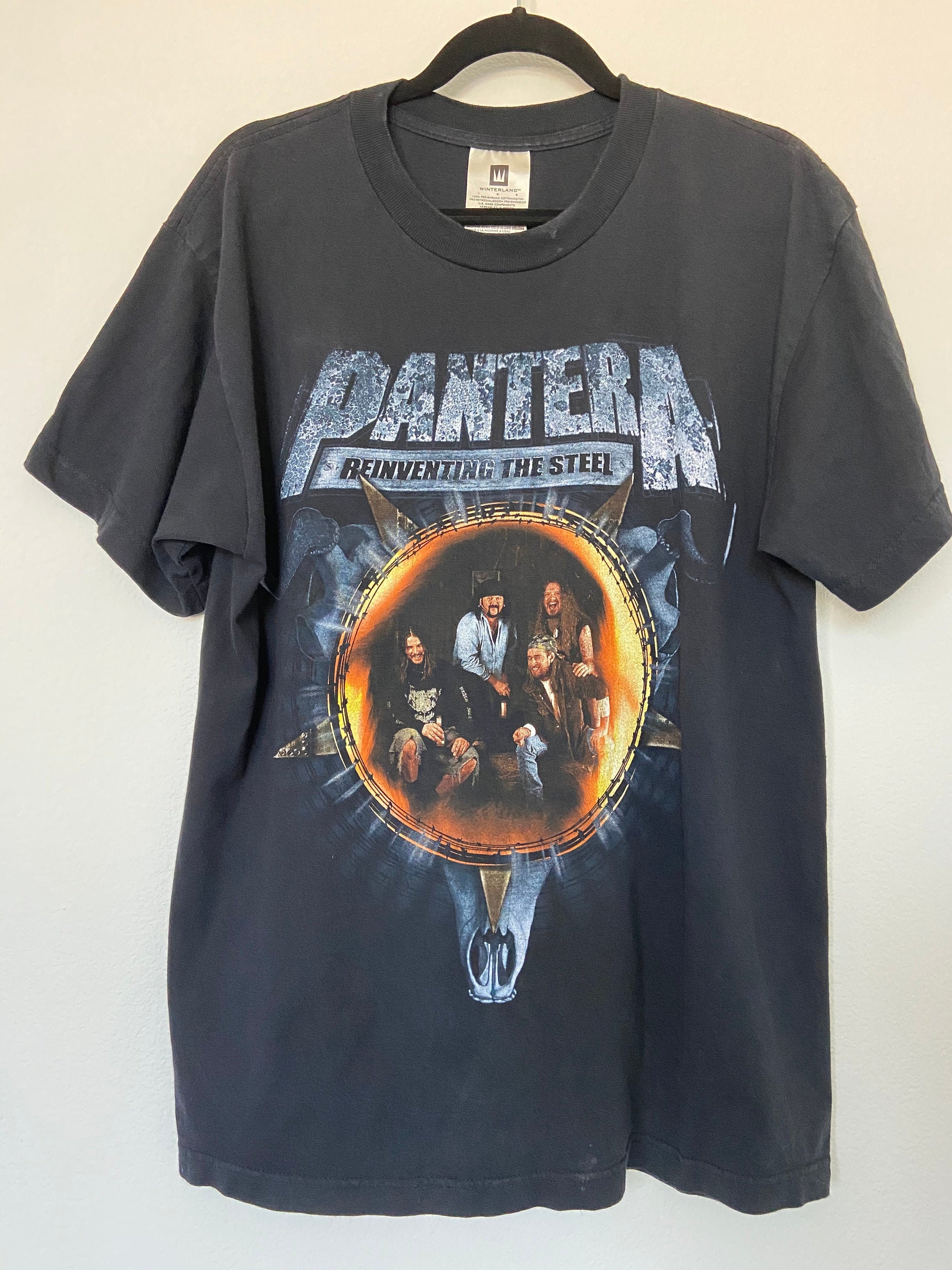 kursiv Rettelse Auto Vintage Pantera reinventing the Steel Band T-shirt - Etsy