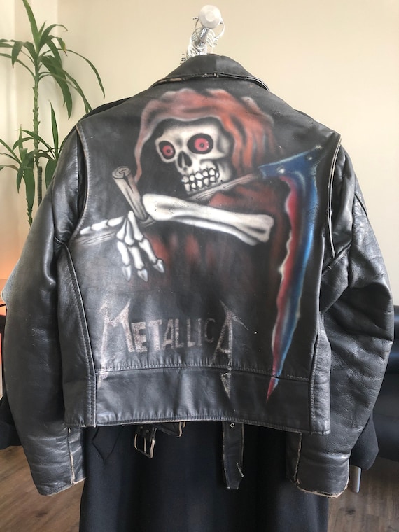 Vintage 1960's-1970's Excelled Hand Painted Metallica