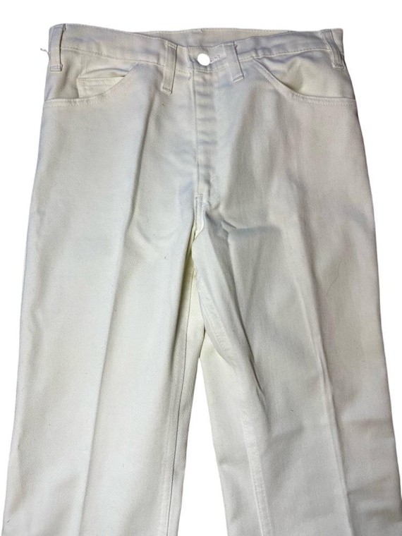 Vintage 1960's Levi's White Sta-Prest Pants