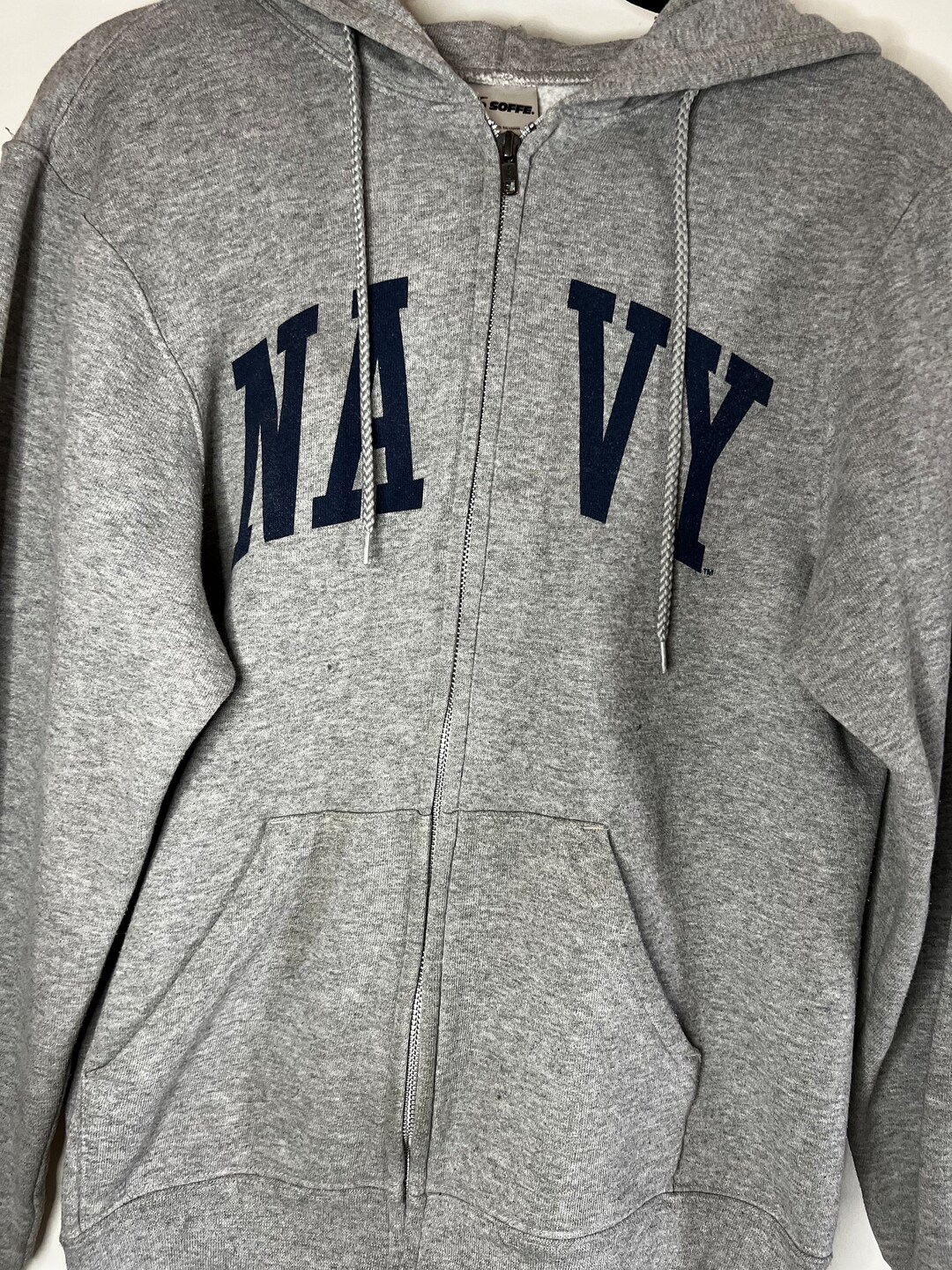 We Grew Here Zip Hoodie Navy main image 0