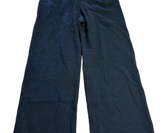 Vintage 1940's 40's US Navy Uniform Pants Dark Blue Wool - Etsy