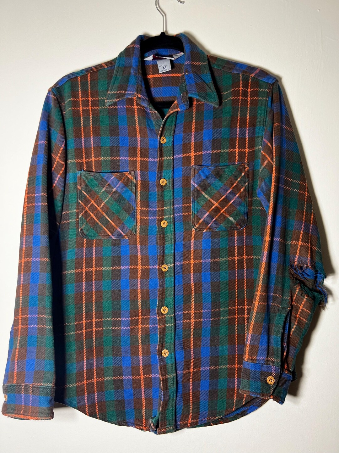 トップス Vintage 80s Plaid BIG MAC Flannel Shirt vintage Big Mac plaid flannel shirt – 86 Vintage