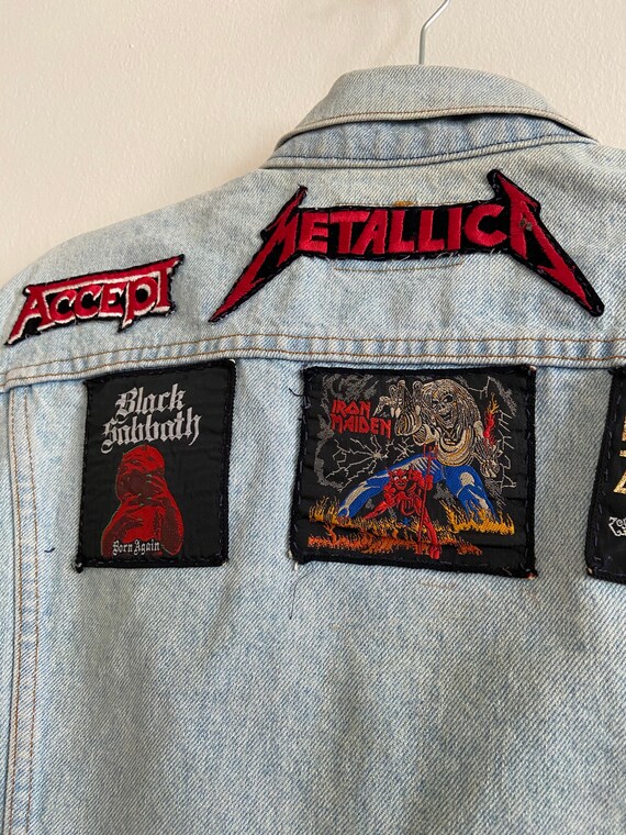 Vintage Levi's 4 Pocket Metallica, Led Zeppelin, … - image 3