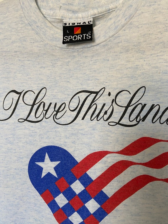 Vintage 1990's "I Love This Land" Ameriflora '92 … - image 4