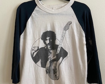 Vintage 1980&#39;s Frank Zappa &quot;Shut Up &#39;n Play Yer Guitar&quot; Long Sleeve T-Shirt