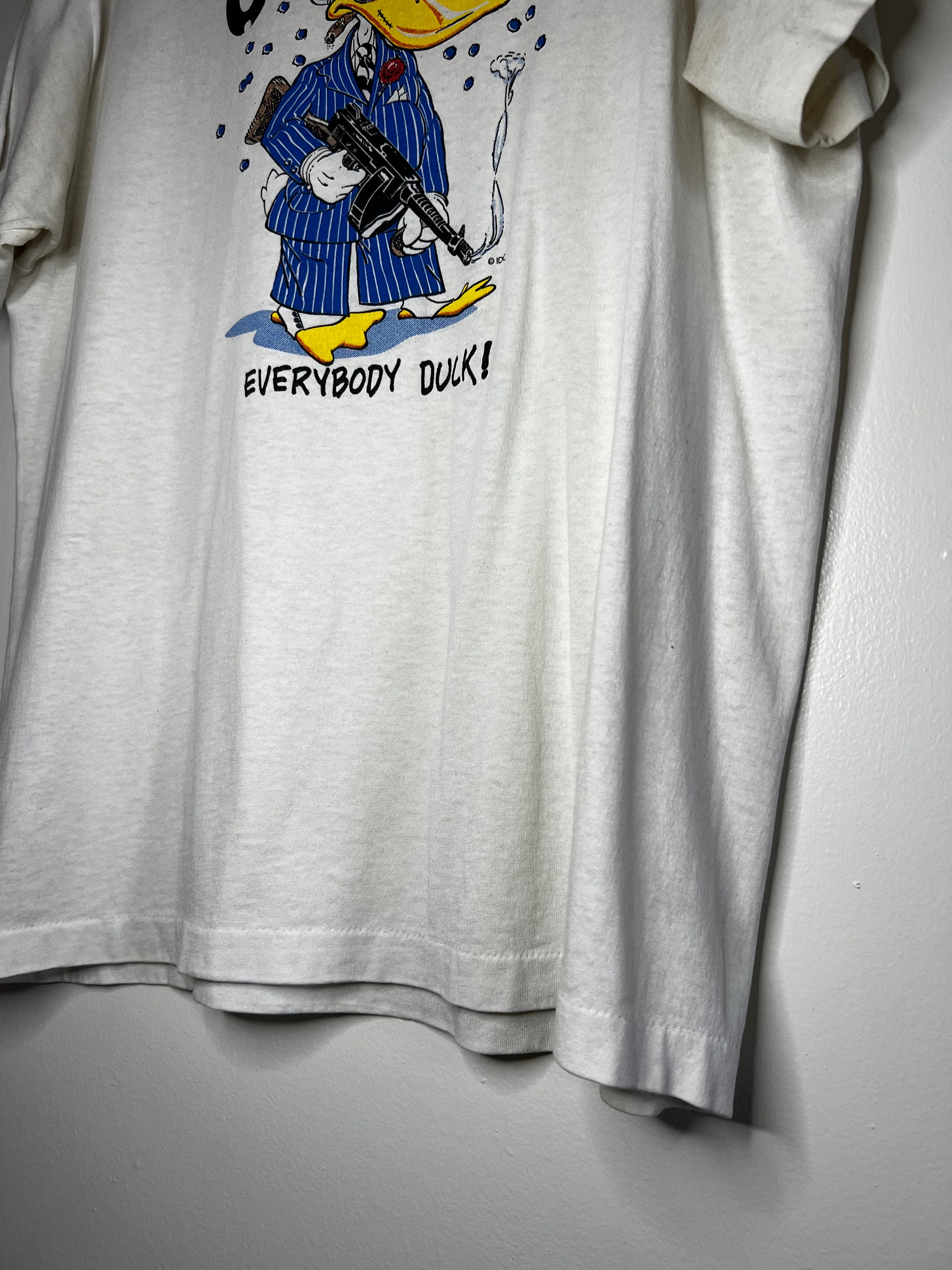 1980年代のヴィンテージシカゴ「Everybody Duck!」マフィア 
