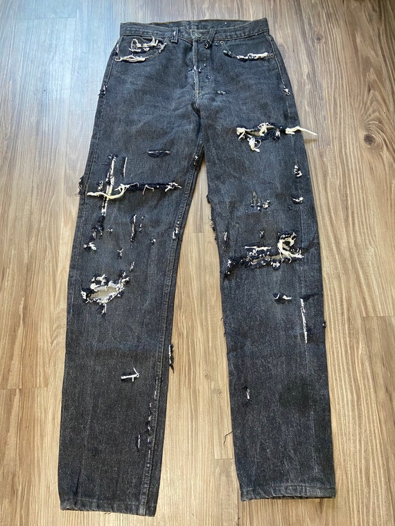 vintage Levi's 501 black denim, 30 x 32 – 86 Vintage