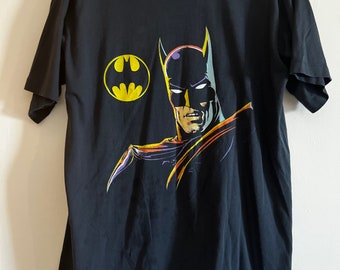 Vintage 1989 Batman Bat Signal Single Stitch Graphic T-shirt - Etsy