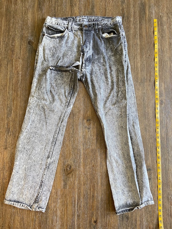 Vintage 501 Levi's Denim Jeans W. Ripped Crotch - Etsy