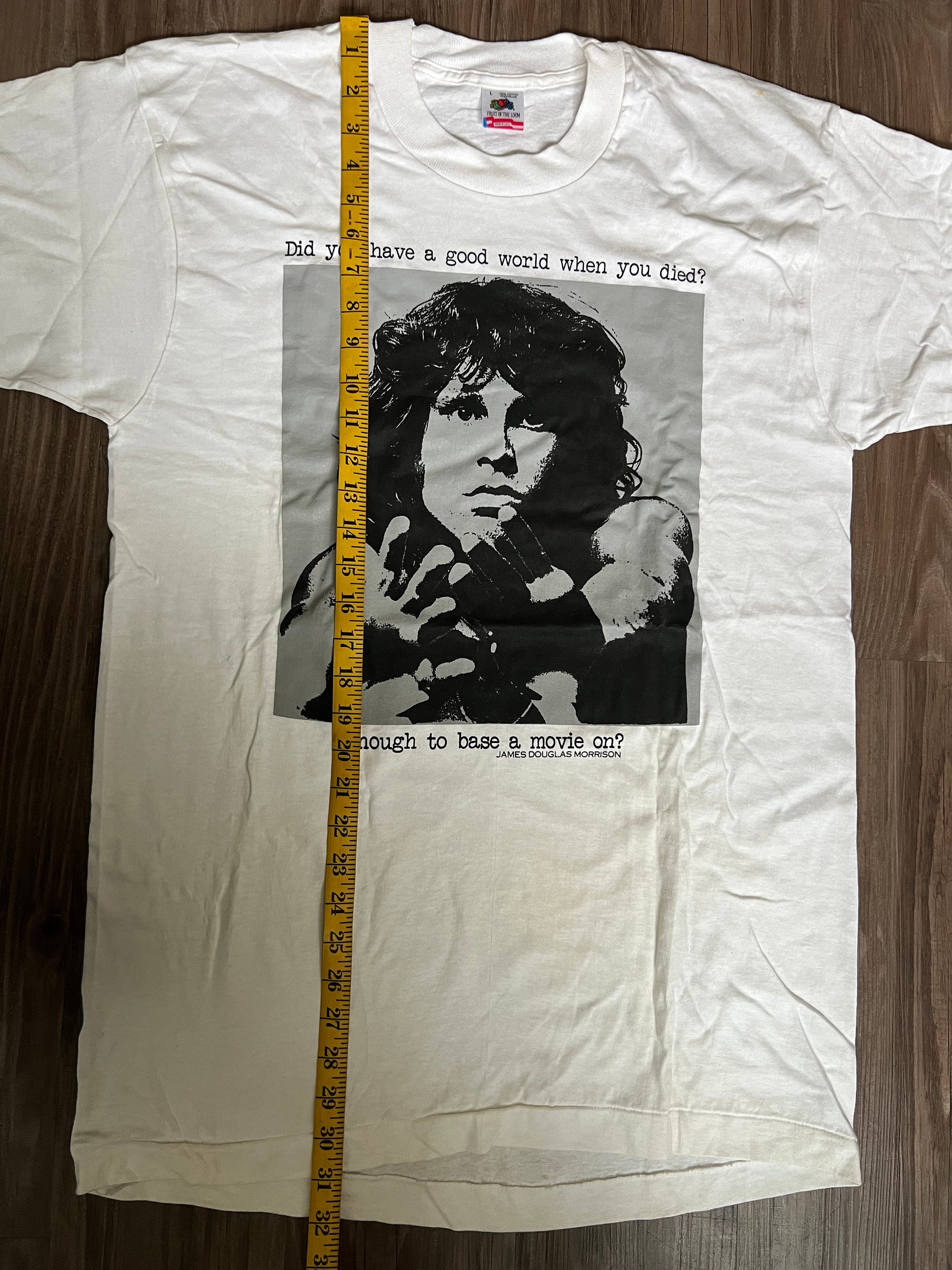 Vintage 1990's Jim Morrison - the Doors Movie Graphic T-shirt - Etsy