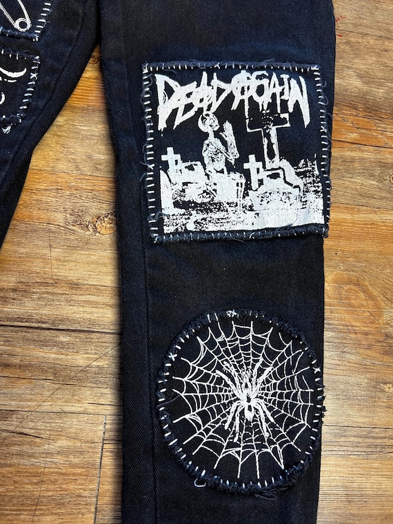 Dolls Kill Current Mood Goth Punk Patchwork Lace … - image 4