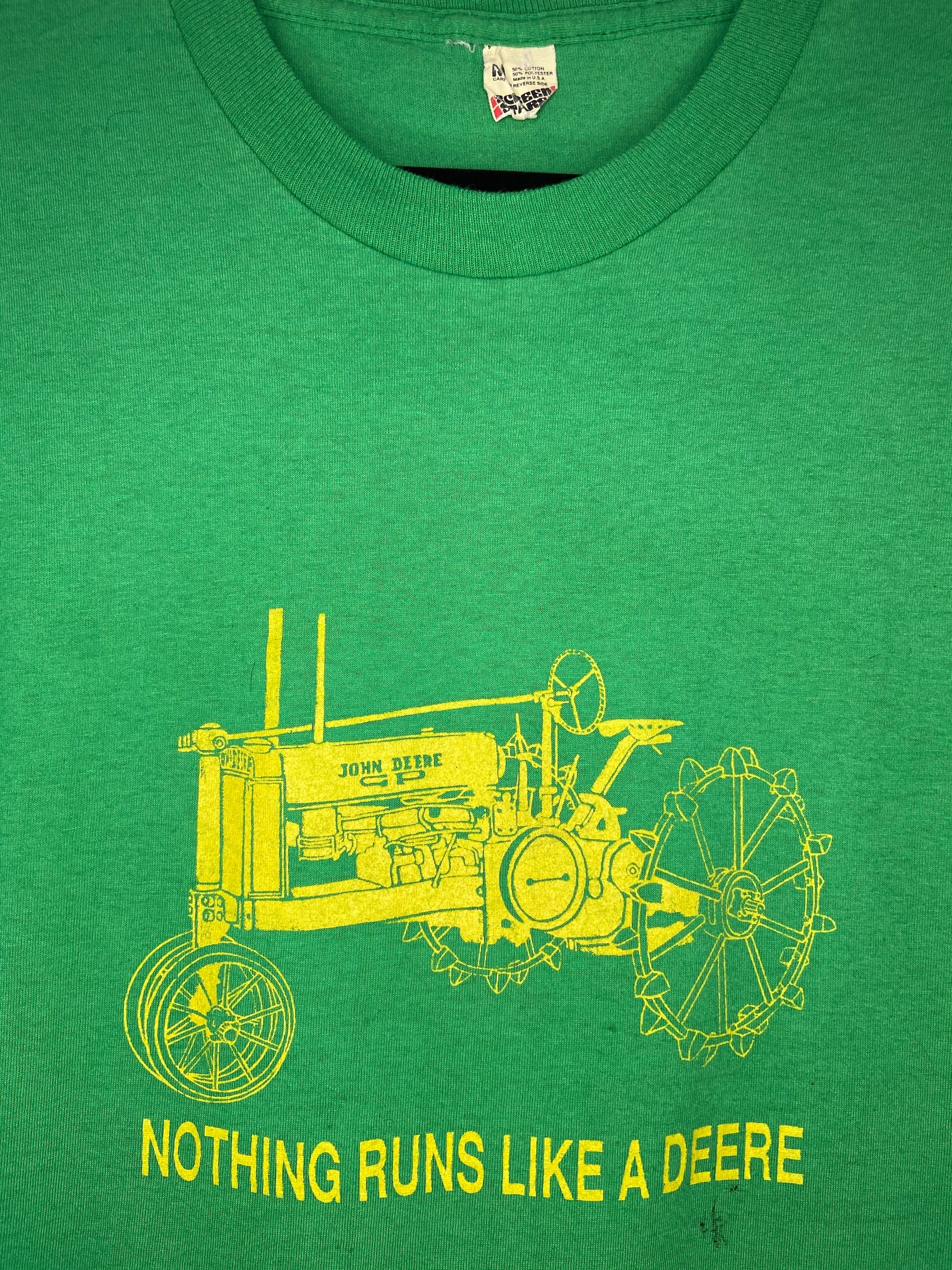 Vintage John Deere nothing Runs Like A Deere - Etsy