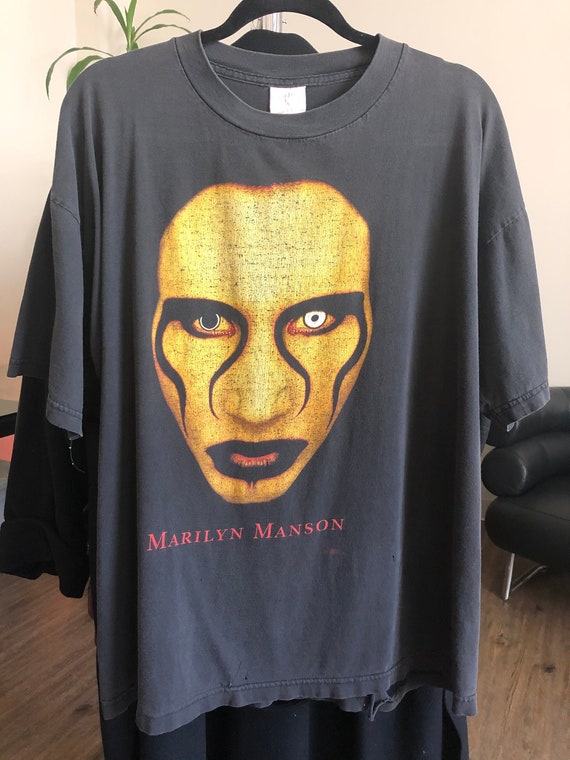 Vintage 1990's Marilyn Manson Distressed Sex is Dead - Etsy