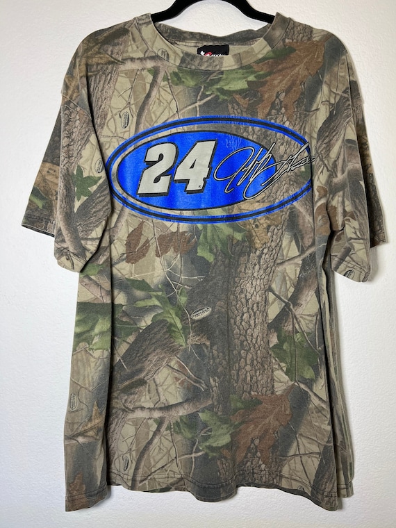 Vintage 24 Jeff Gordon Camouflage T-Shirt