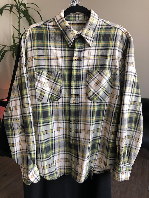 Vintage 1980's-1990's Plaid Flannel