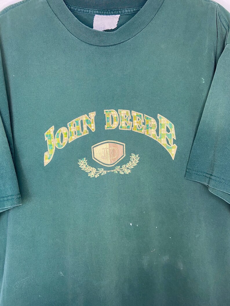 Vintage 2000's John Deere Mexico Graphic T-Shirt image 2