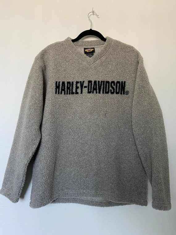 Harley Davidson Soft Pullover V-Neck Sweatshirt