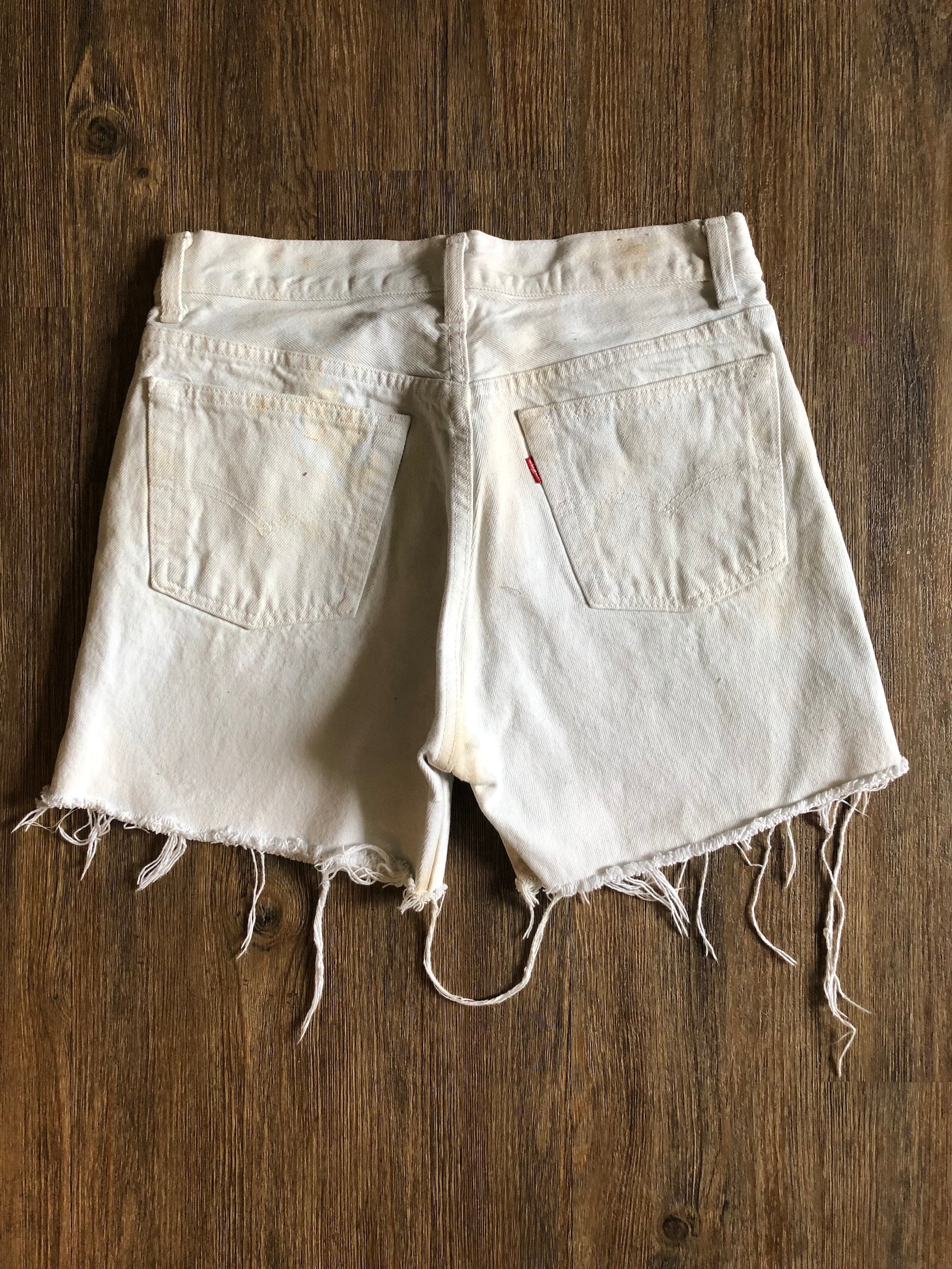 Vintage High Waisted LEVI 501 Button up Jean Cutoff Shorts | Etsy