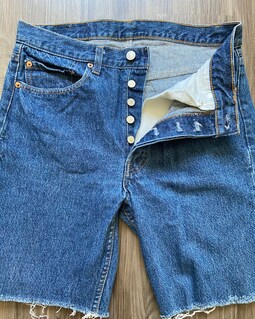 ヴィンテージ リーバイス 501 デニム カットオフ ジーンズ ショート