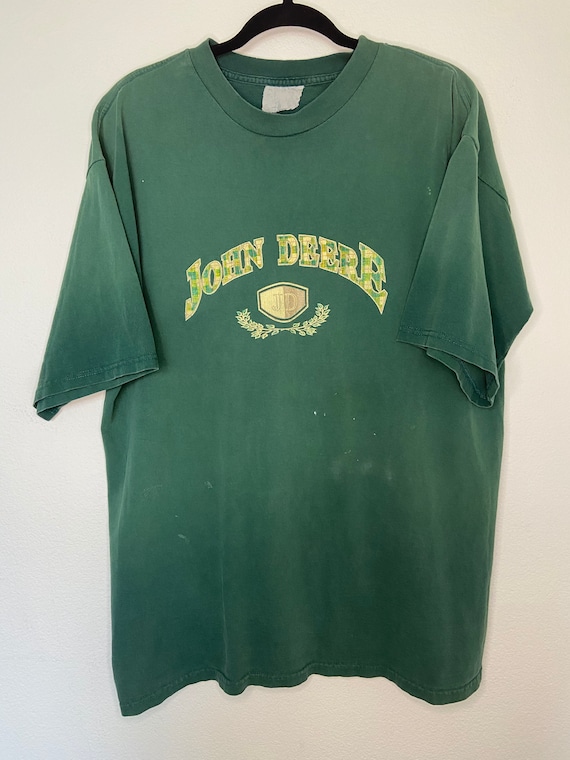 Vintage 2000's John Deere Mexico Graphic T-Shirt - Gem
